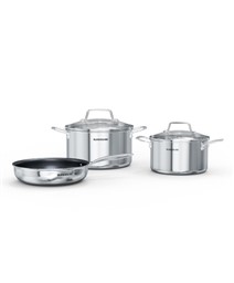 Bộ nồi chảo Inox liền đáy Sunhouse Healthy SHG811